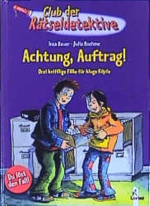 Bild des Verkufers fr Achtung, Auftrag! drei knifflige Flle fr kluge Kpfe ; [Du lst den Fall!] zum Verkauf von Antiquariat Buchhandel Daniel Viertel