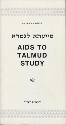 Immagine del venditore per Aids To Talmud Study. venduto da Bcher bei den 7 Bergen