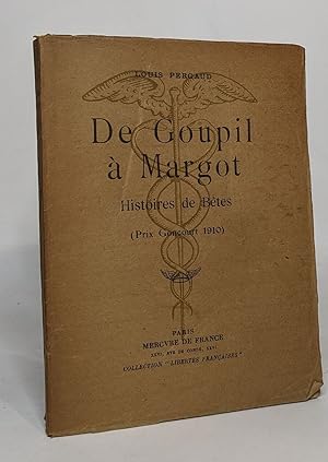 Image du vendeur pour De Goupil  Margot - histoires de btes mis en vente par crealivres