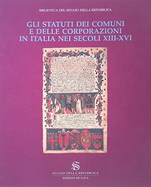 Immagine del venditore per Gli Statuti dei comuni e delle corporazioni in Italia nei secoli XIII-XVI venduto da FolignoLibri