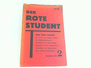 Der Rote Student. Hier Heft 2 Dezember 1930.