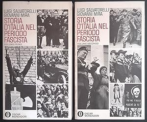 Bild des Verkufers fr Storia d'Italia nel periodo fascista. 2 volumi zum Verkauf von FolignoLibri