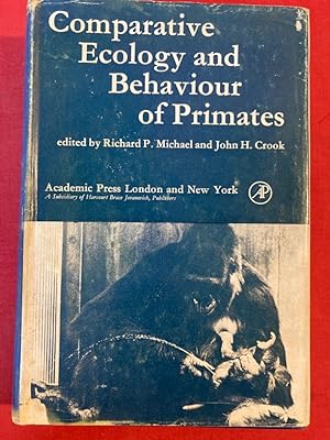 Bild des Verkufers fr Comparative Ecology and Behaviour of Primates. Proceedings of a Conference held at the Zoological Society London, November 1971. zum Verkauf von Plurabelle Books Ltd