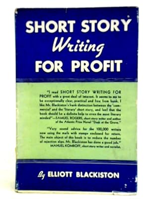 Bild des Verkufers fr Short Story Writing For Profit zum Verkauf von World of Rare Books