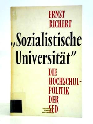 Immagine del venditore per Sozialistische Univerisitat venduto da World of Rare Books