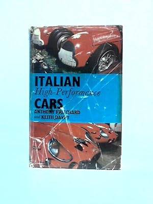 Bild des Verkufers fr Italian High Performance Cars zum Verkauf von World of Rare Books