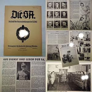 Seller image for Die SA. Zeitschrift der Sturmabteilungen der NSDAP Jahrgang 2 Folge 8 vom 21. Februar 1941 Dieses Heft wird von uns nur zur staatsbrgerlichen Aufklrung und zur Abwehr verfassungswidriger Bestrebungen angeboten (86 StGB) for sale by Galerie fr gegenstndliche Kunst