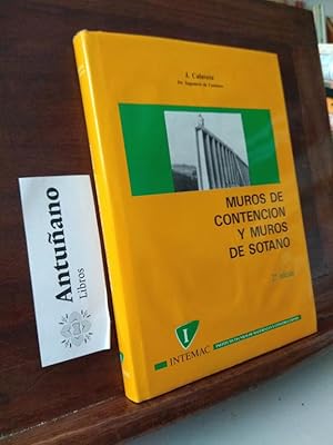 Imagen del vendedor de Muros de contencin y muros de sotano a la venta por Libros Antuano