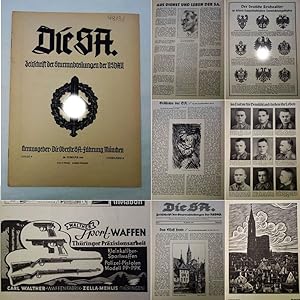 Seller image for Die SA. Zeitschrift der Sturmabteilungen der NSDAP Jahrgang 2 Folge 9 vom 28. Februar 1941 Dieses Heft wird von uns nur zur staatsbrgerlichen Aufklrung und zur Abwehr verfassungswidriger Bestrebungen angeboten (86 StGB) for sale by Galerie fr gegenstndliche Kunst