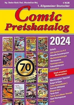 Bild des Verkufers fr Comic Preiskatalog 2024 HC zum Verkauf von AHA-BUCH GmbH