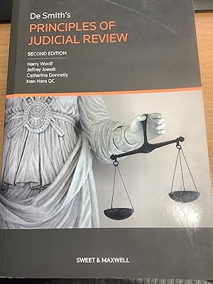 Immagine del venditore per De Smith's Principles of Judicial Review venduto da Chapter Two (Chesham)