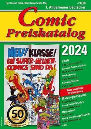 Bild des Verkufers fr Comic Preiskatalog 2024 SC zum Verkauf von AHA-BUCH GmbH