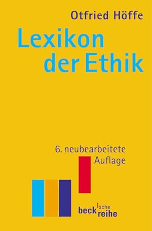 Image du vendeur pour Lexikon der Ethik mis en vente par Bcherbazaar