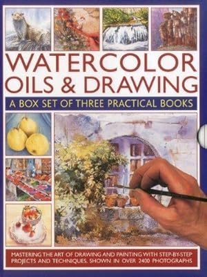 Bild des Verkufers fr Watercolour, Oil & Drawing: A Box Set of Three Practical Books zum Verkauf von WeBuyBooks
