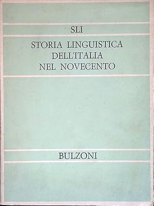 Immagine del venditore per Storia linguistica dell'Italia nel Novecento venduto da FolignoLibri