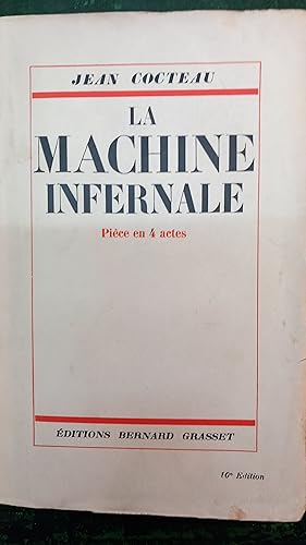 Immagine del venditore per LA MACHINE INFERNALE PIECE EN 4 ACTES venduto da LIBRERA COCHERAS-COLISEO