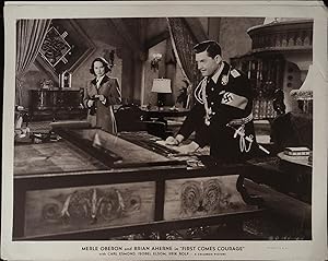 Seller image for First Comes Courage 8 x 10 Still 1943 Merle Oberon, Brian Aherne! for sale by AcornBooksNH