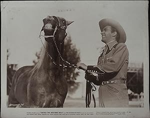 Seller image for Swing the Western Way 8 x 10 Still 1947! for sale by AcornBooksNH