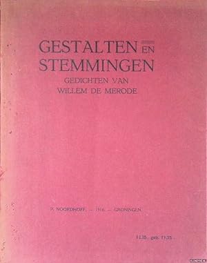 Imagen del vendedor de Gestalten en stemmingen: gedichten a la venta por Klondyke
