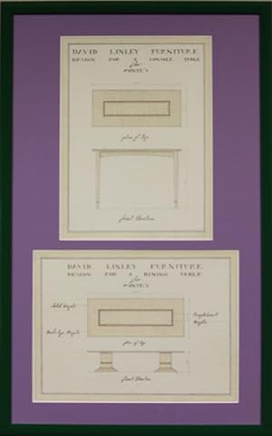 Design For A Console & Dining Table For Monte Carlo