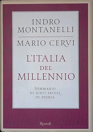 Seller image for L'Italia del millennio. Sommario di dieci secoli di storia for sale by FolignoLibri