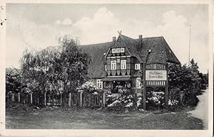 Bild des Verkufers fr Gast- und pensionshaus Friedrich Pape Wendisch-Evern (Lneburger Heide). Ansichtskarte in Lichtdruck. Abgestempelt Lneburg 19.7.1949. zum Verkauf von Antiquariat Heinz Tessin