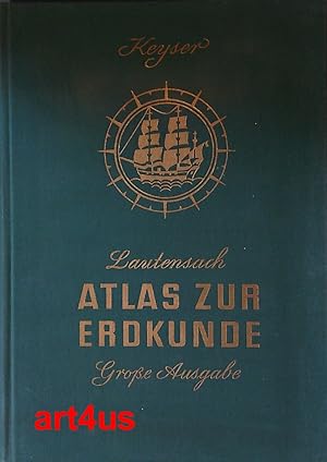 Imagen del vendedor de Atlas zur Erdkunde : Grosse Ausgabe. a la venta por art4us - Antiquariat
