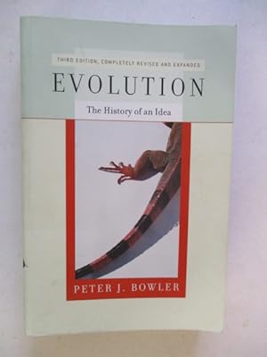 Seller image for Evolution The History of an Idea for sale by GREENSLEEVES BOOKS