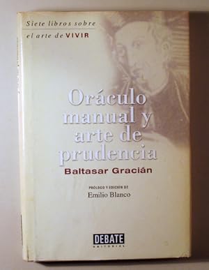 Imagen del vendedor de ORCULO MANUAL Y ARTE DE PRUDENCIA - Barcelona 2000 a la venta por Llibres del Mirall