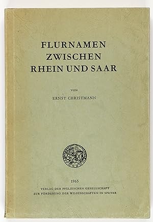 Bild des Verkufers fr Flurnamen zwischen Rhein und Saar. zum Verkauf von Antiquariat Peter Fritzen