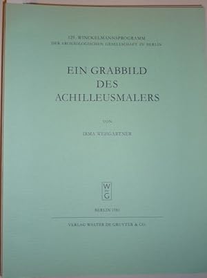Seller image for Ein Grabbild des Achilleusmalers. for sale by Antiquariat Dwal