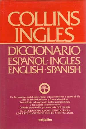 Seller image for COLLINS INGLS. DICCIONARIO ESPAOL-INGLS; ENGLISH-SPANISH for sale by Librera Vobiscum