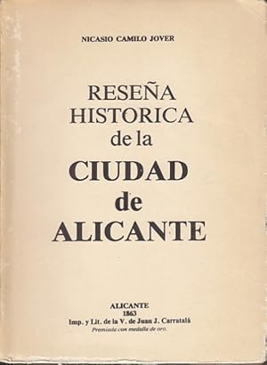 Imagen del vendedor de RESEA HISTRICA DE LA CIUDAD DE ALICANTE a la venta por Librera Vobiscum
