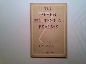 Bild des Verkufers fr The seven penitential psalms: A book of Lenten studies zum Verkauf von Goldstone Rare Books