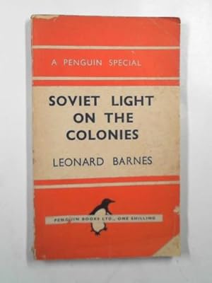 Bild des Verkufers fr Soviet light on the colonies zum Verkauf von Cotswold Internet Books