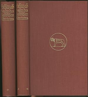 Sagen des klassischen Altertums. (Herausgegeben von Ernst Beutler. 6.-8. Tausend). 2 Bände.