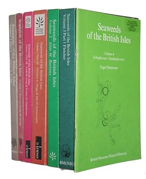 Imagen del vendedor de Seaweeds of the British Isles Vol. 1 Rhodophyta (Pt. 1,2A,2B,3A); Vol. 2 Chlorophyta; Vol. 3. Fucophyceae (Phaeophyceae) (Pt 1); Vol. 4 Tribophyceae (Xanthophyceae) a la venta por PEMBERLEY NATURAL HISTORY BOOKS BA, ABA