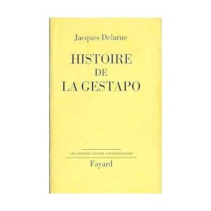 Imagen del vendedor de Jacques Delarue. Histoire de la Gestapo a la venta por Ammareal