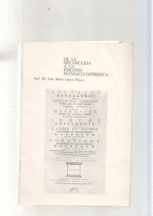 Seller image for Cuadernos de psiquiatria para la clinica general Vol I: De la melancolia a la psi- for sale by El Boletin