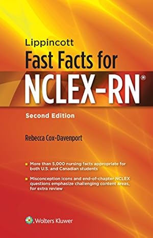 Seller image for Lippincott Fast Facts for NCLEX-RN for sale by ZBK Books