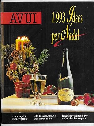 1.993 Idees per Nadal les receptes més originals AVUI 1993
