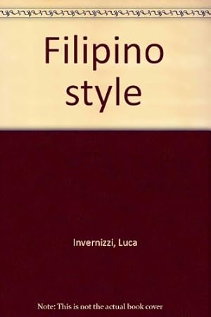 Seller image for Filipino style for sale by ZBK Books