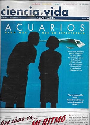 Ciencia y Vida. Acuarios, algo más que un espectàculo. La Vanguardia 11/11/1995