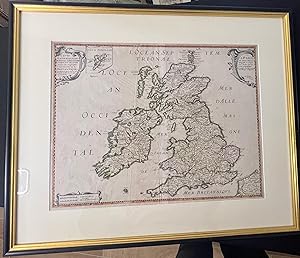Carte Generale des Royaume d'Angleterre, Ecosse et Irlande Auecq les Iles circonuoisines Conues t...