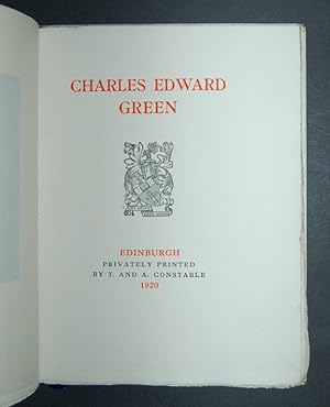 Charles Edward Green.
