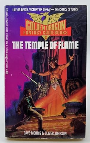 Imagen del vendedor de Golden Dragon Fantasy Gamebooks 2: The Temple Of Flame a la venta por Ab Astra Books
