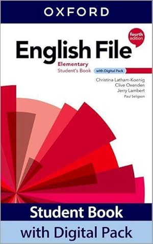 Immagine del venditore per English File: Elementary: Student Book with Digital Pack : Print Student Book and 2 years' access to Student e-book, Workbook e-book, Online Practice and Student Resources. venduto da AHA-BUCH GmbH