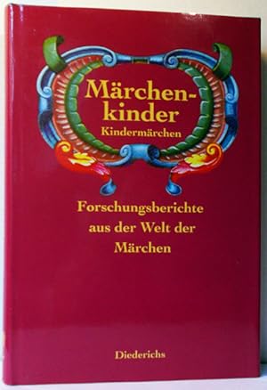 Imagen del vendedor de M�rchenkinder - Kinderm�rchen (Forschungsberichte aus der Welt der M�rchen9 a la venta por Antiquariat Zinnober