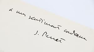 Lettre autographe adressée à Roger Nimier : "Non, je n'ai pas de roman pour Femina, ni pour perso...