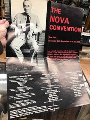 Original poster "The Nova Convention New York November 30th, December 1st & 2nd, 1978" Performanc...